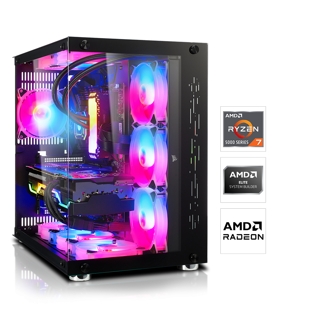PC Gamer Wave V1 avec boîtier bois assemblé sur mesure – Ryzen 7 7800X3D et RTX 5070 Ti